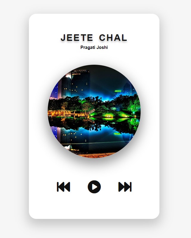 Music to my ears-A stylish music player 